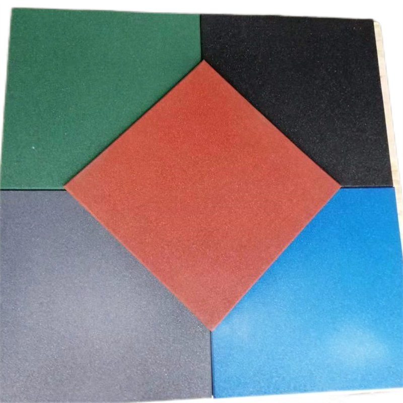 Easy Assemble Playground Rubber Mat with Modular Pieces for Flexible Layout