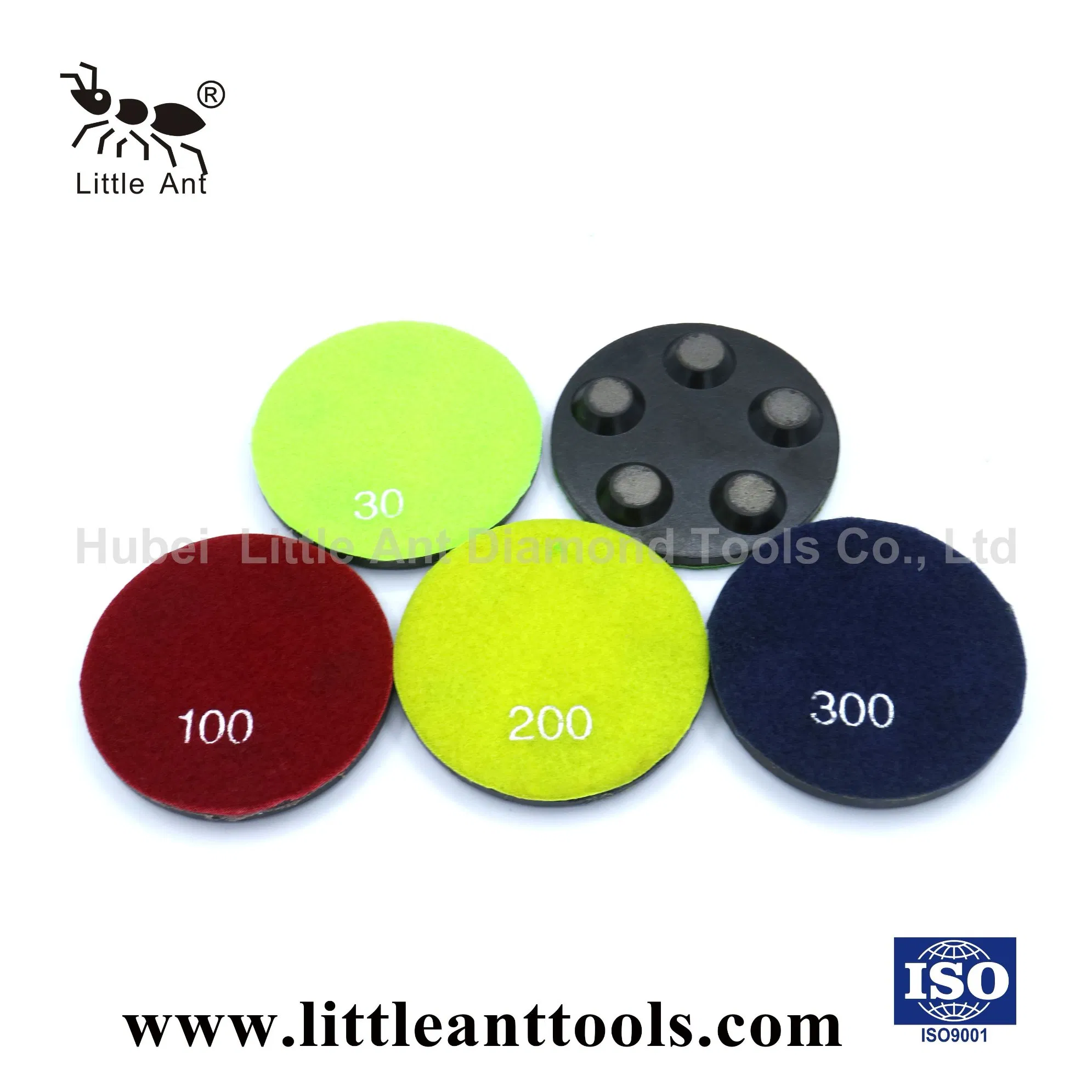 Five Segment Resin & Metal Floor Polishing Pad for Concrete Marble Granite