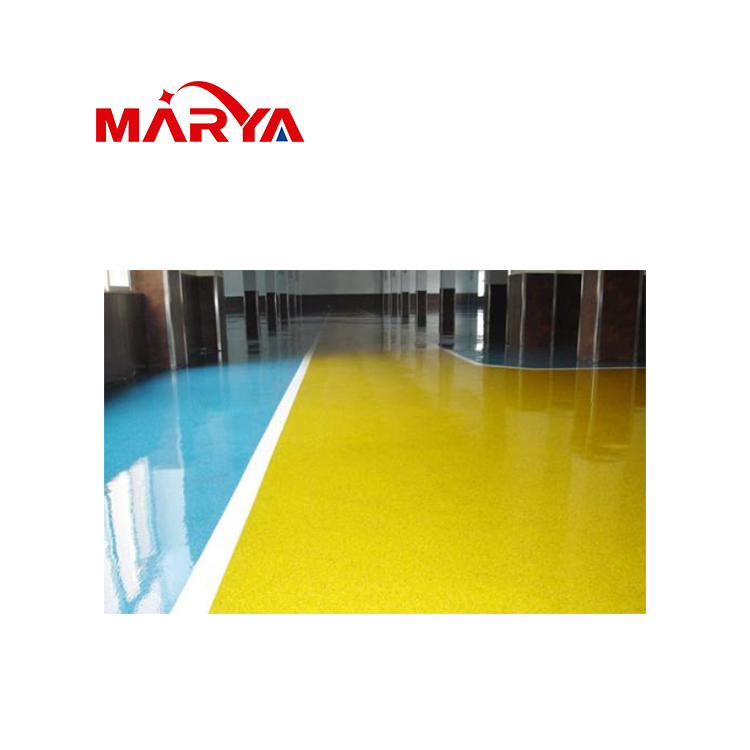 Marya Dust-Free Odourless PVC Cleanrooom Floor Wear-Resistiant Fire-Resistant for Phamraceutical Cleanroom Labs