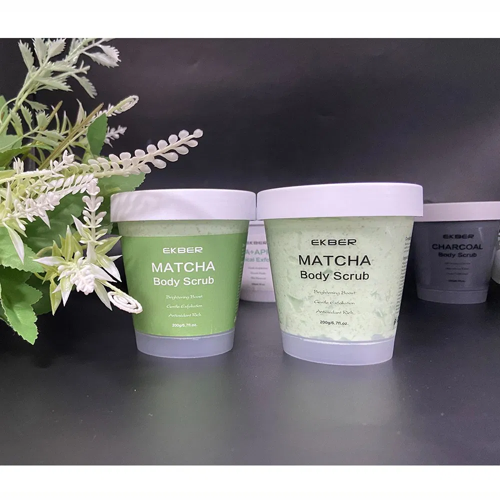 Matcha Skin Scrub Exfoliating Smoothing Matcha Scrub Oil Control Deep Cleaning Natural Organic Matcha Body Scrub