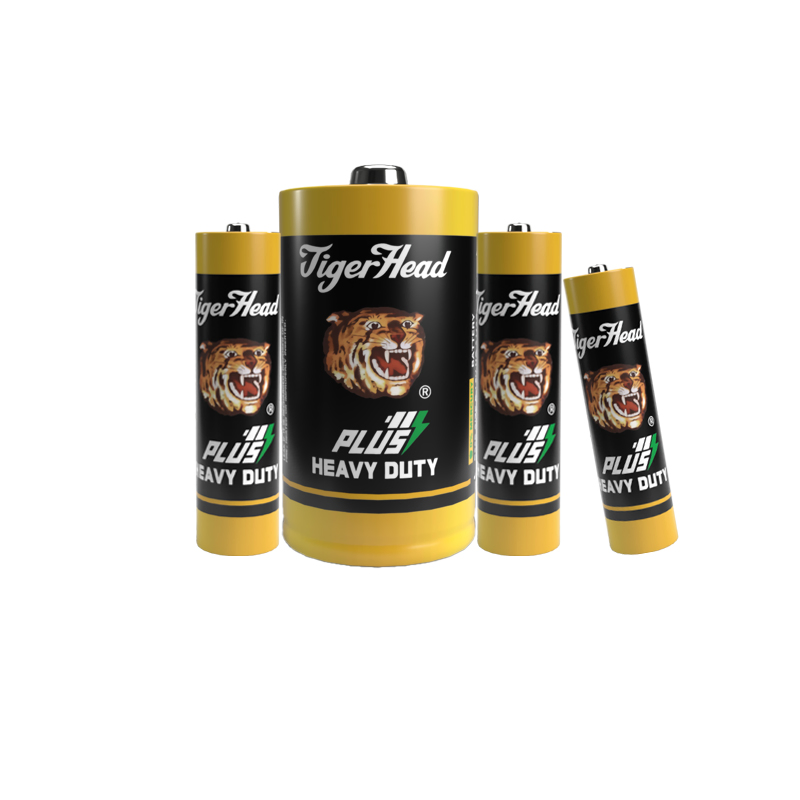 Tiger Head R6p Plus Heavy Duty 1.5V Torch Dry Cell AA Remote Control AAA Battery for Flashlight