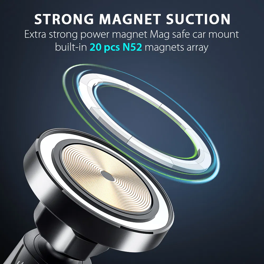 Universal Car Phone Holder Car Air Vent Mount Wireless Charging