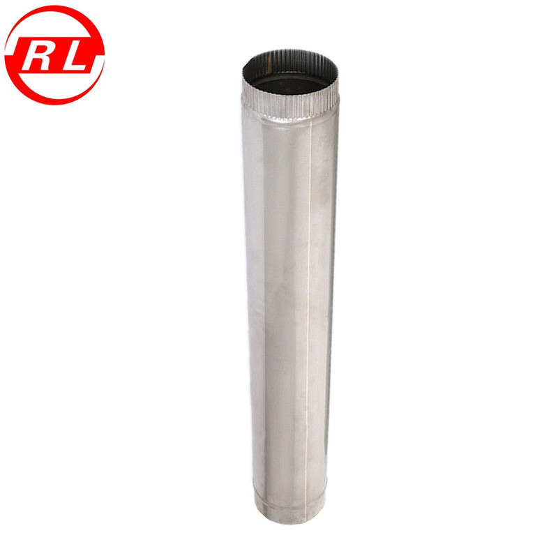 Single Wall Stainless Steel Stove Chimney Flue Pipes for Wood Burning Stoves