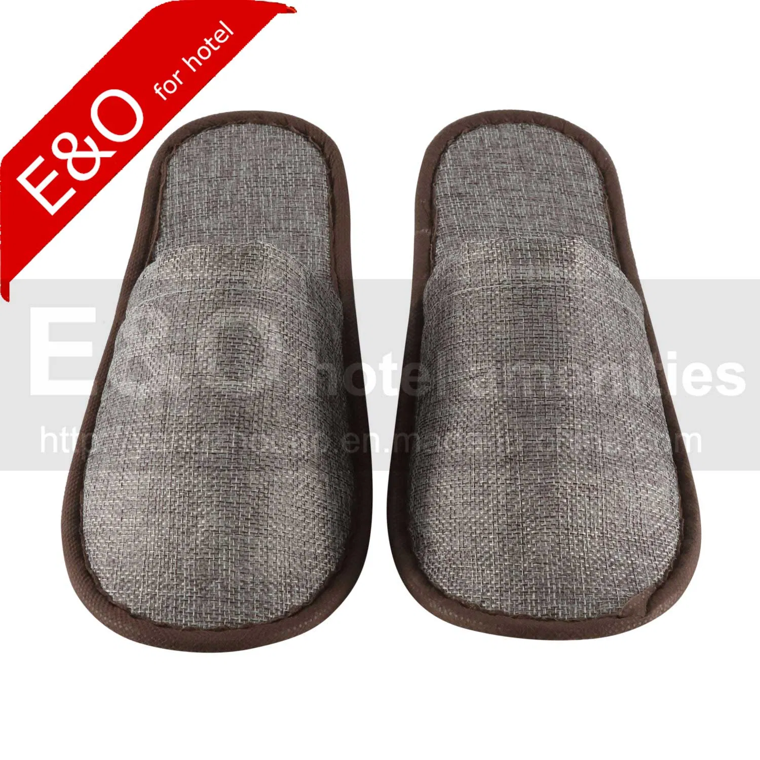 Hotel Disposable Linen Slipper for Summer, Good Quality Indoor Used Slipper