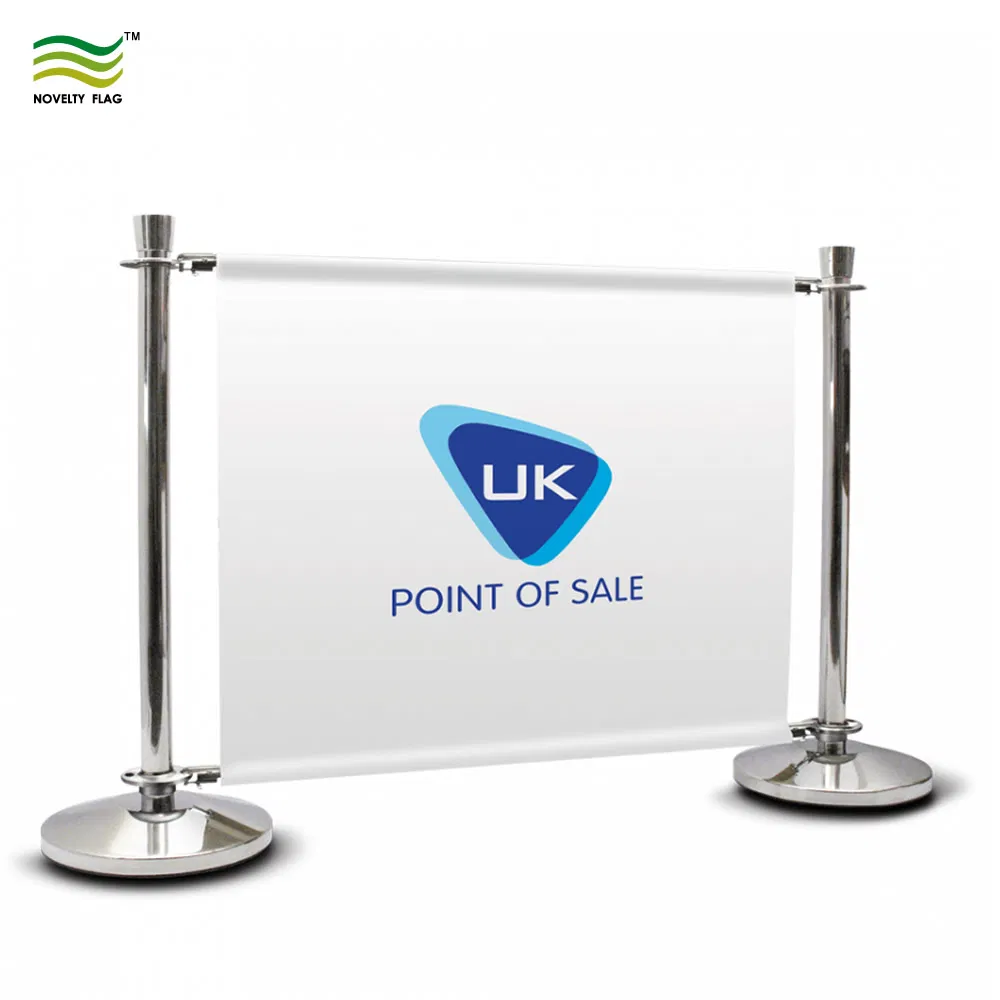 Advertising Cafe Barrier/Breeze Barrier Banner Stand (M-NF22M01110)