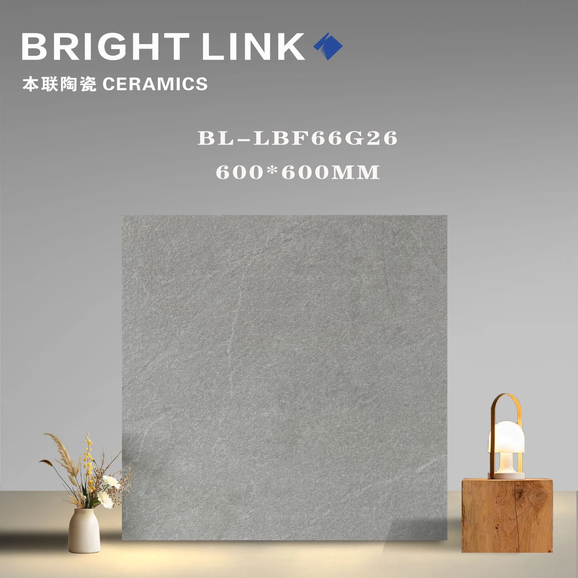 High Class 600*600mm Antique Rustic Elegant Non-Slip Matte Porcelain Tile