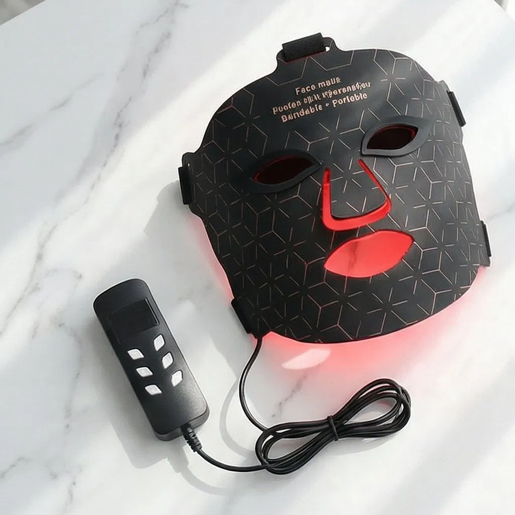 Factory Wholesale 100% High-Quality Silicone Red Light Therapy Mask