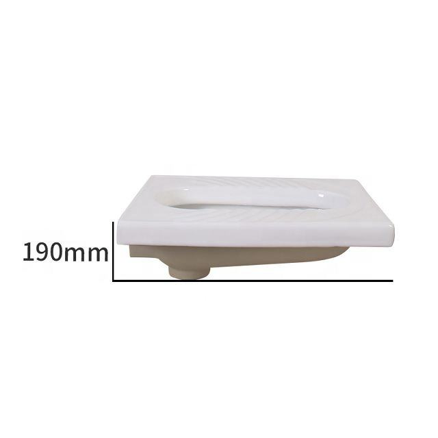 Bathroom Sanitary Yemen Cheap Price Porcelain Ceramic Squatting Pan Squat Toilet Quick Shipping Toilet Wc for Sale