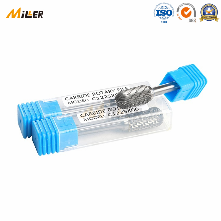 Фреза карбидная цилиндрическая с двойной насечкой