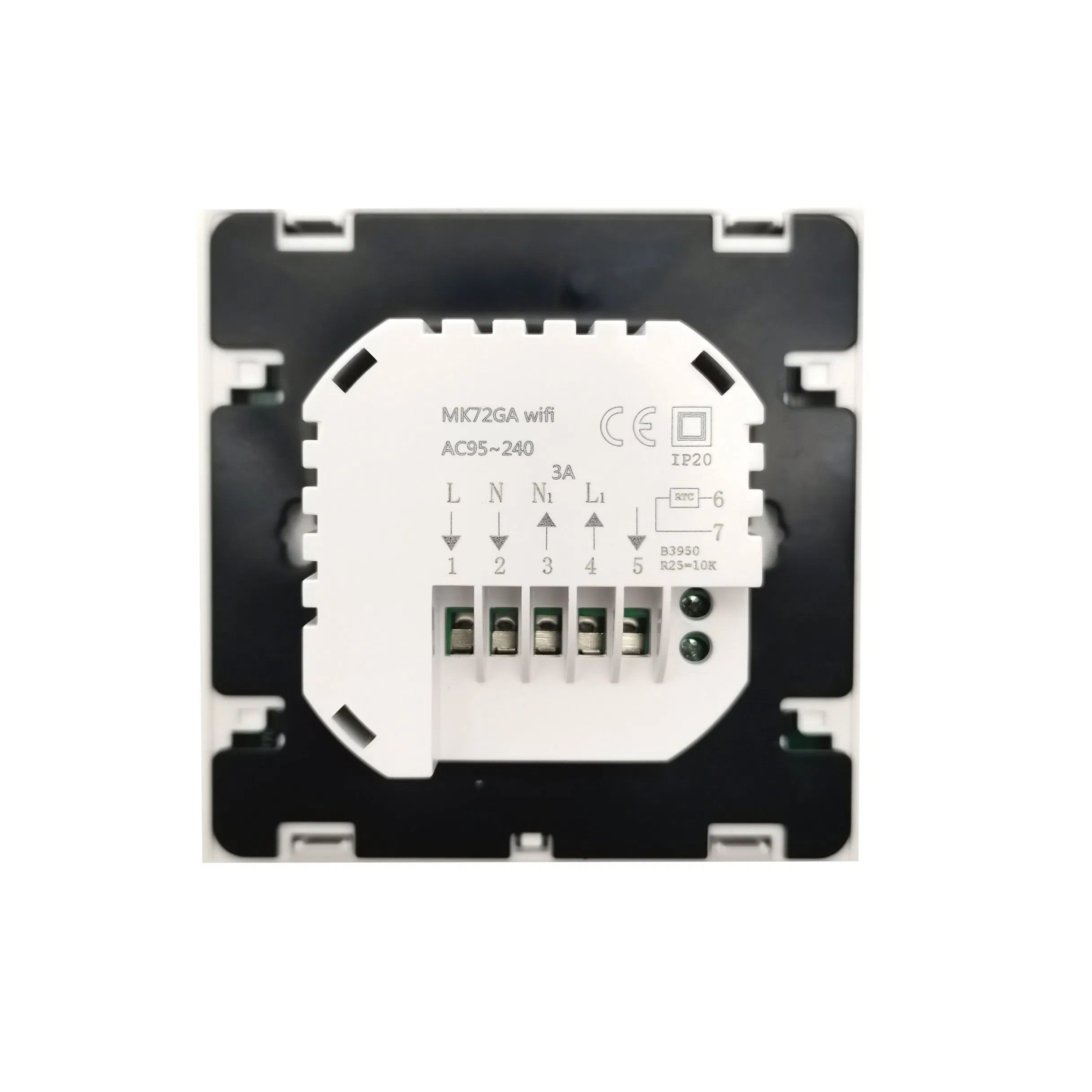 Mk72 Tuya WiFi Smart Touch Screen Thermostat for Floor Heating Systems