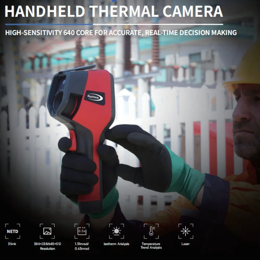 Multi-Scenario Industrial Thermal Imaging Device with Real-Time Temperature Analysis Handheld Thermal Camera