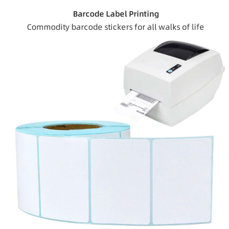 Custom Size Direct Thermal Address Shipping Label Sticker