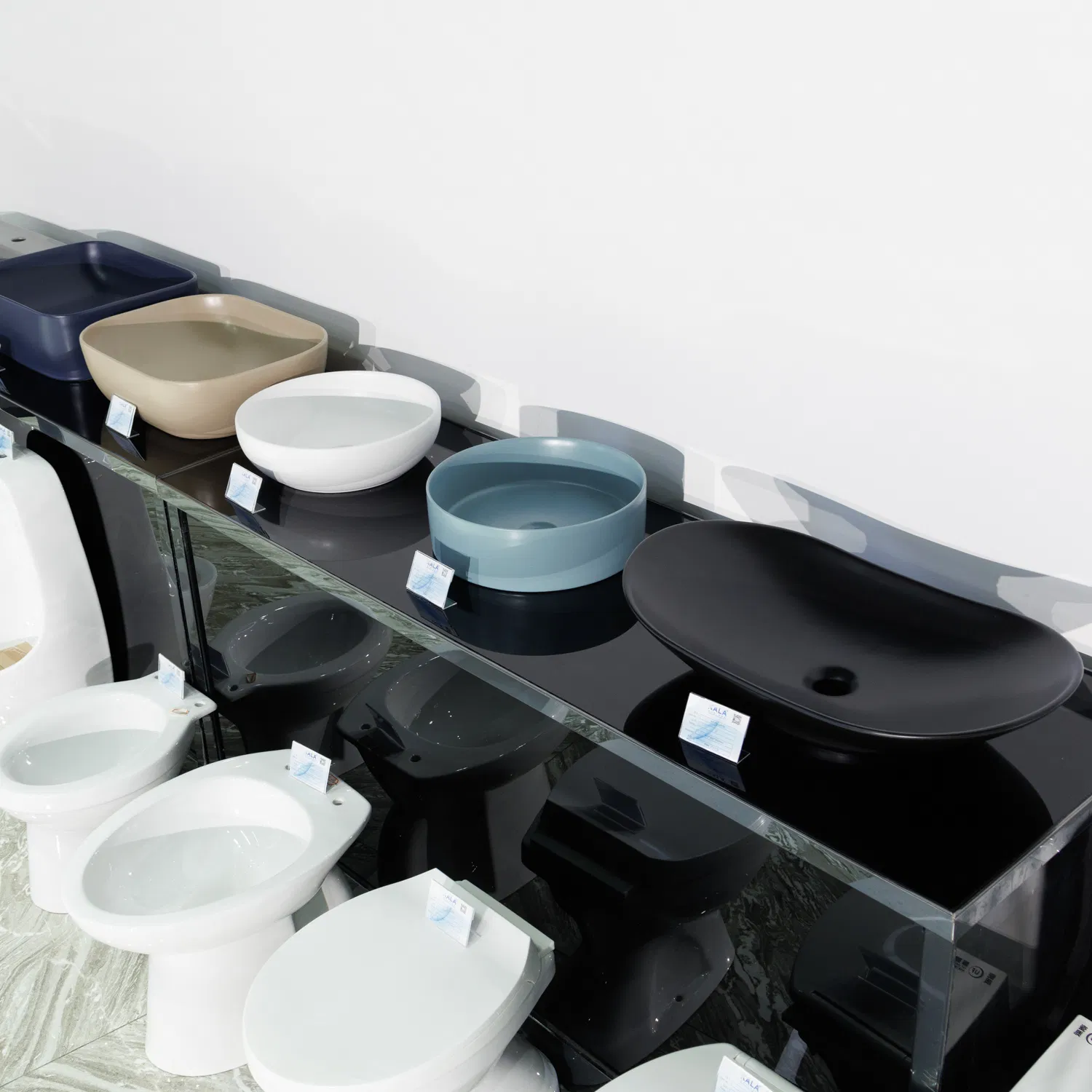 Washbasin Sinks Bathroom Wash Basin Countertop Washbasin Square Bathroom Bowl Sink