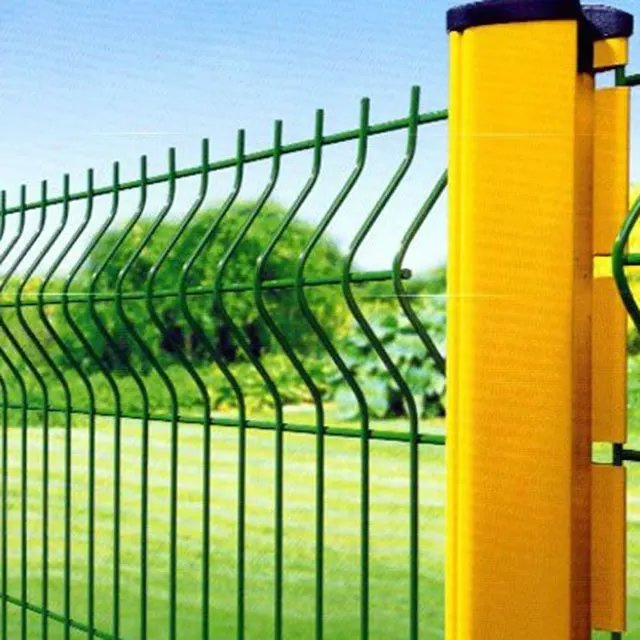Fast Supply Speed Garden Fencing PVC Coated Galvanized Welded 3D Bending Curved Wire Mesh Fence