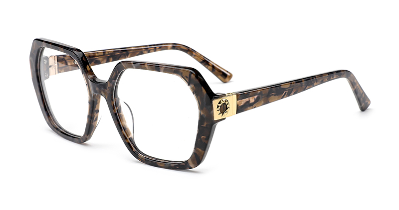 Oversize Shape Full Frame Acetate Quickly Shipping Hot Sell Optical Glasses