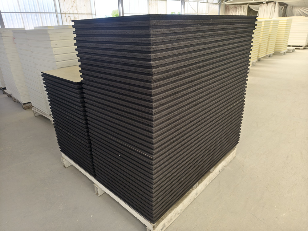 Black Acoustic Panel 2X4 Acoustic Sound Absorption Material for Office
