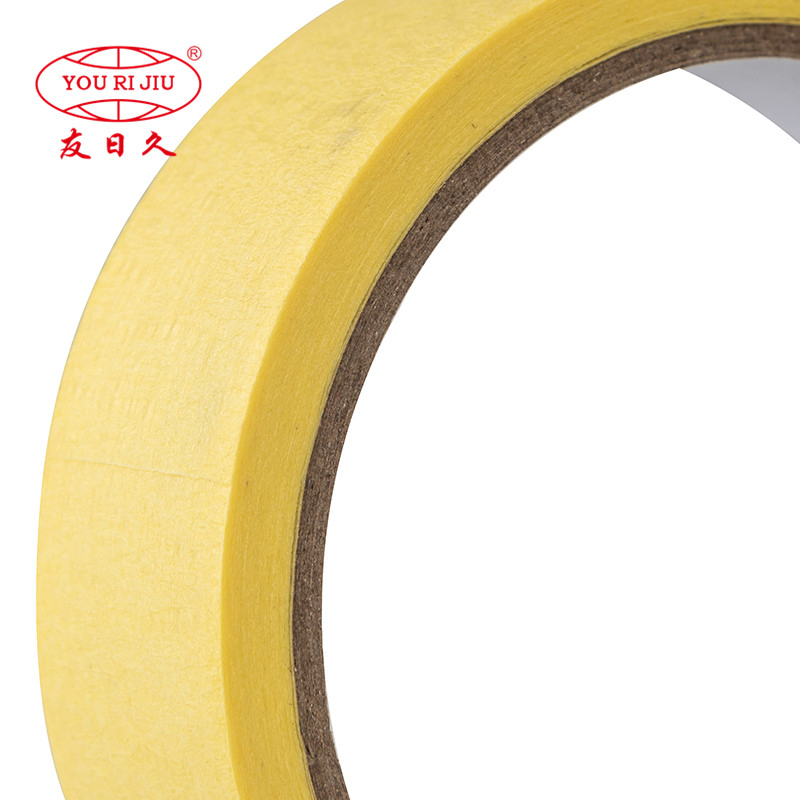 Youyi Group Heat Resistant Factory Price Crepe Paper Adhesive Jumbo Roll Masking Tape