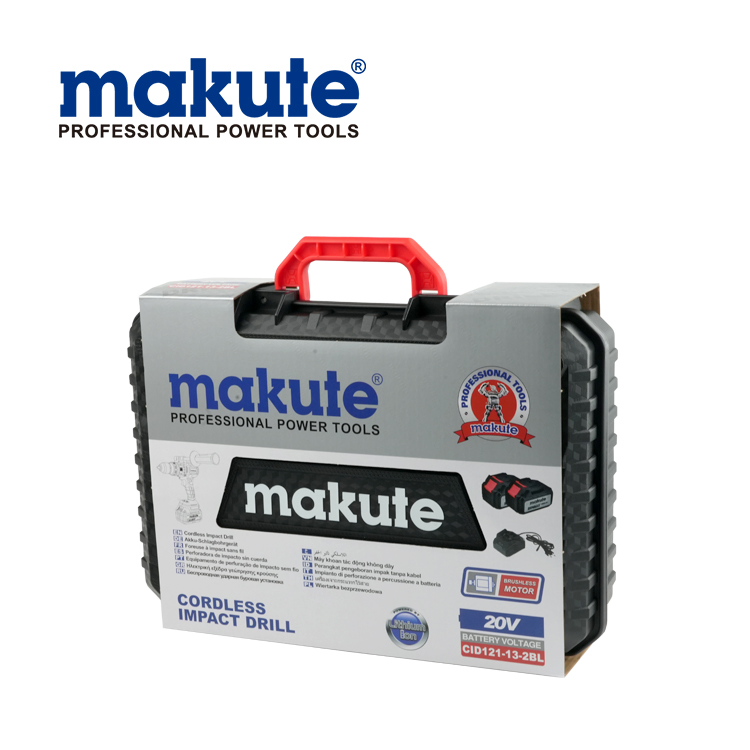 Аккумуляторная ударная дрель-шуруповерт Makute 20V