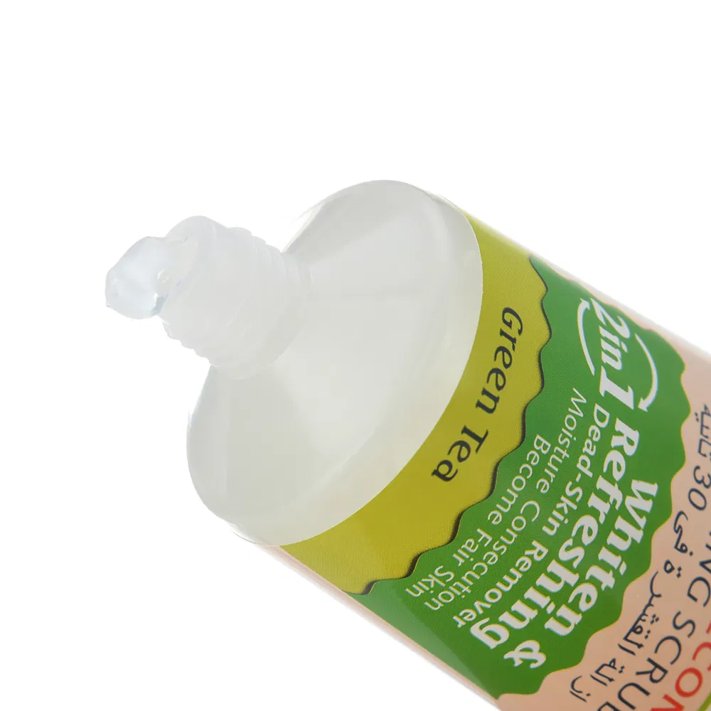 Daqan Professional High Quality Green Tea Face Exfoliator Fair Skin Natural Exfoliating Scrub