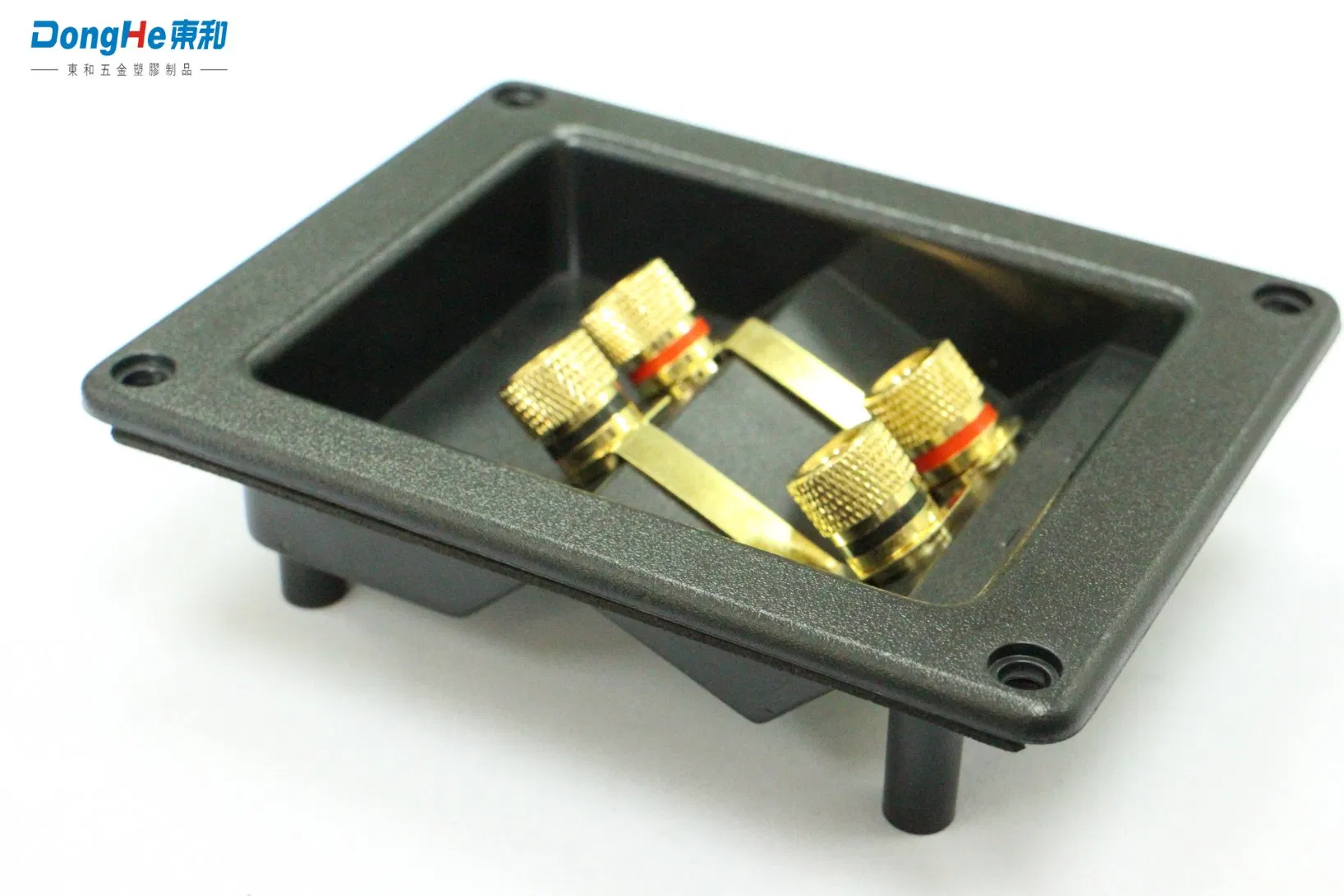 Позолоченные аудио клеммы RoHS квадратные (DJ-049-03)