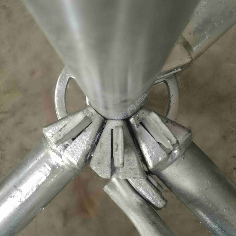 Quality Construction Building Multidirectional Andamio Certified Mobile Professional Layher System Metal Galvanized Steel Ringlock Scaffolding Price for Sale