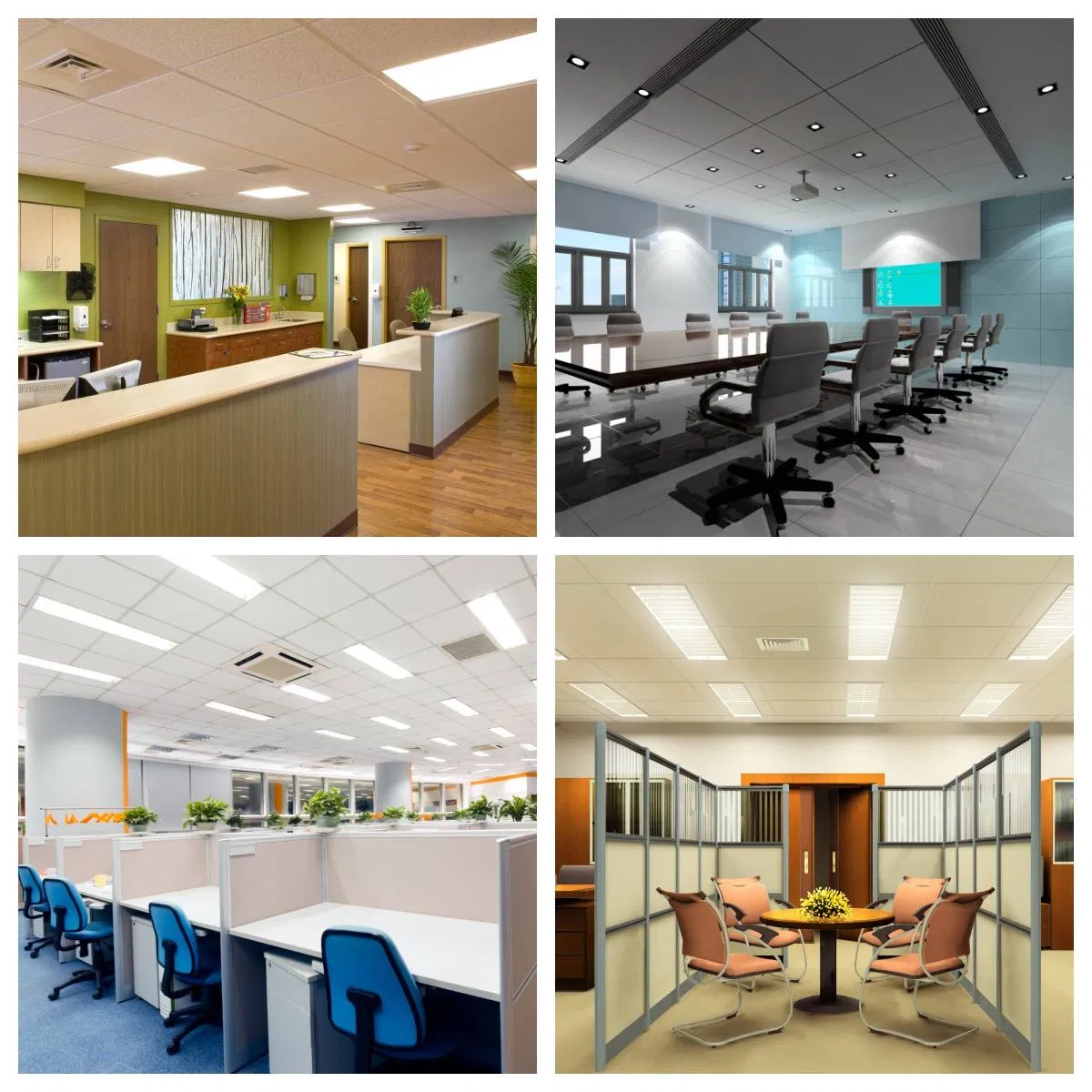 Потолочная плитка Kente 600x600 с узором, минеральное волокно