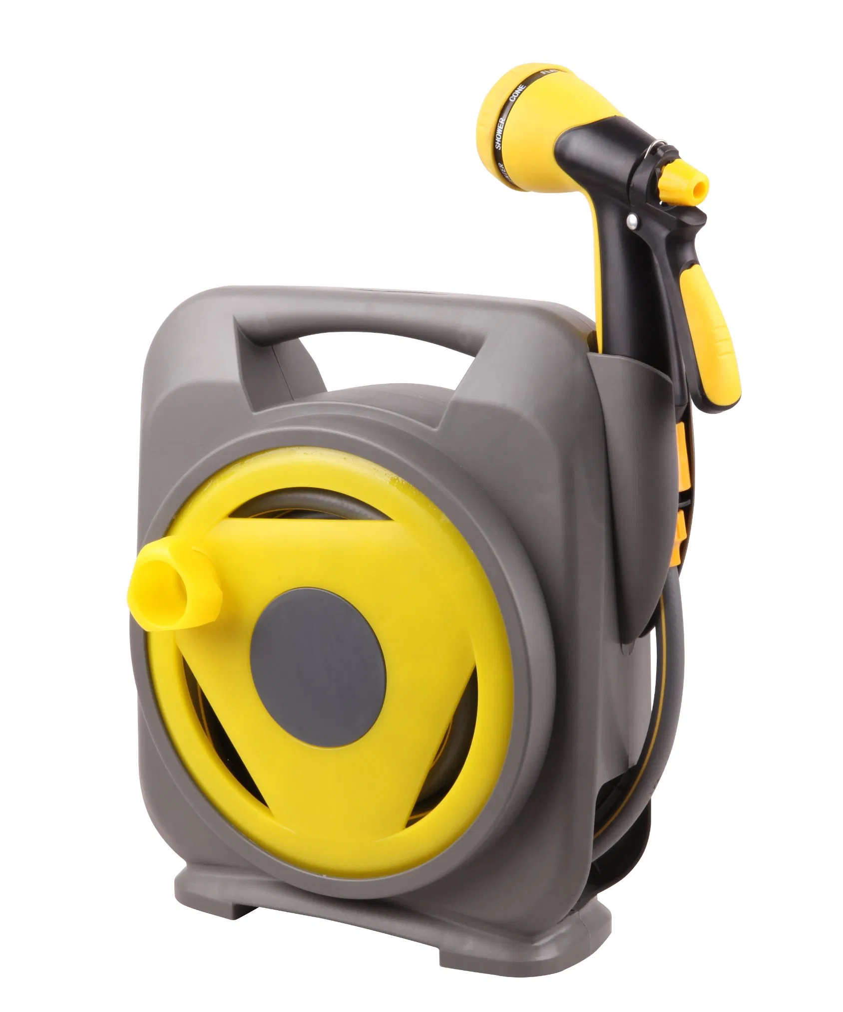 Garden Free Collocation of Water Gun Portable Hose Reel