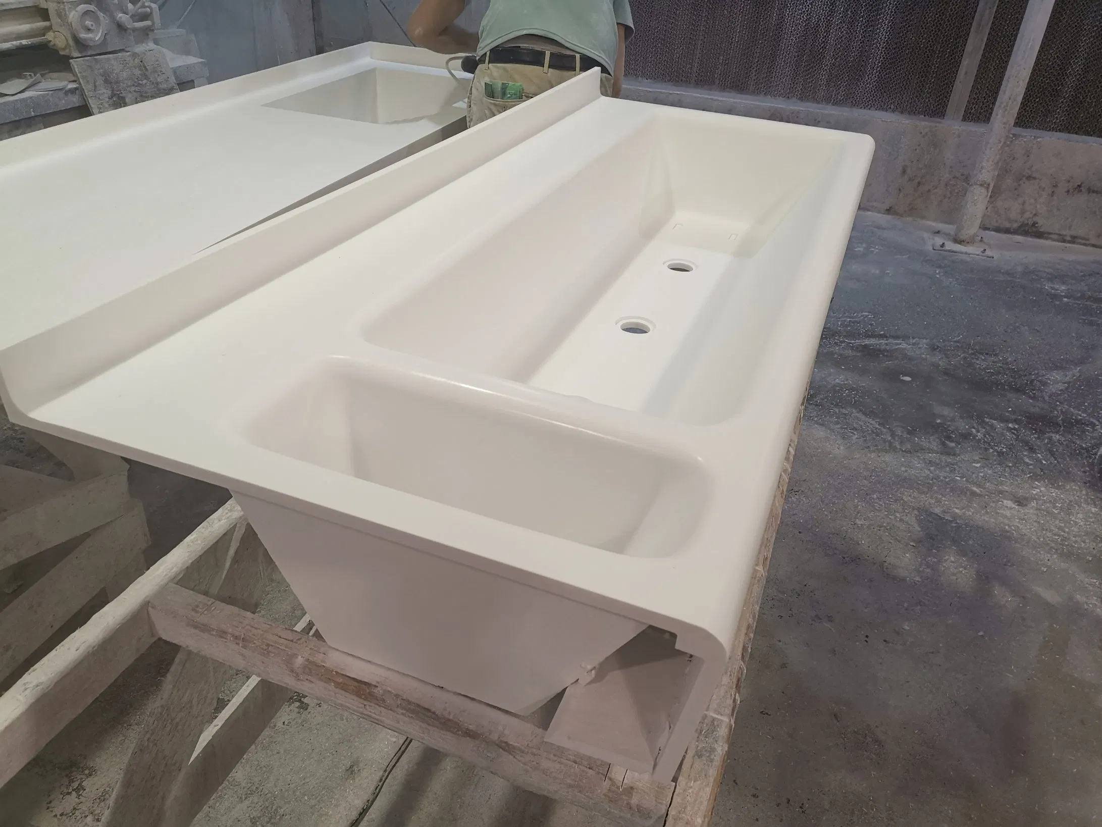 Acrylic Modified Solid Surface for Kitchen Sink and Basin OEM/ODM