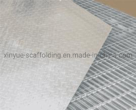 Hot DIP Galvanized Compound Bar Steel Grating Floor Grating with Checkered Plate for Catwalk or Industrial