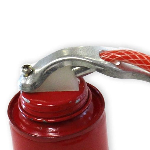 Hautine High Quality Oil Pot, Red Painted