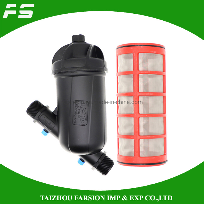Irrigation Equipment Bsp/NPT Thread 120 Mesh 130micron 3/4inch & 1inch Irrigation Water Filter Filtration Y Type Screen Filter