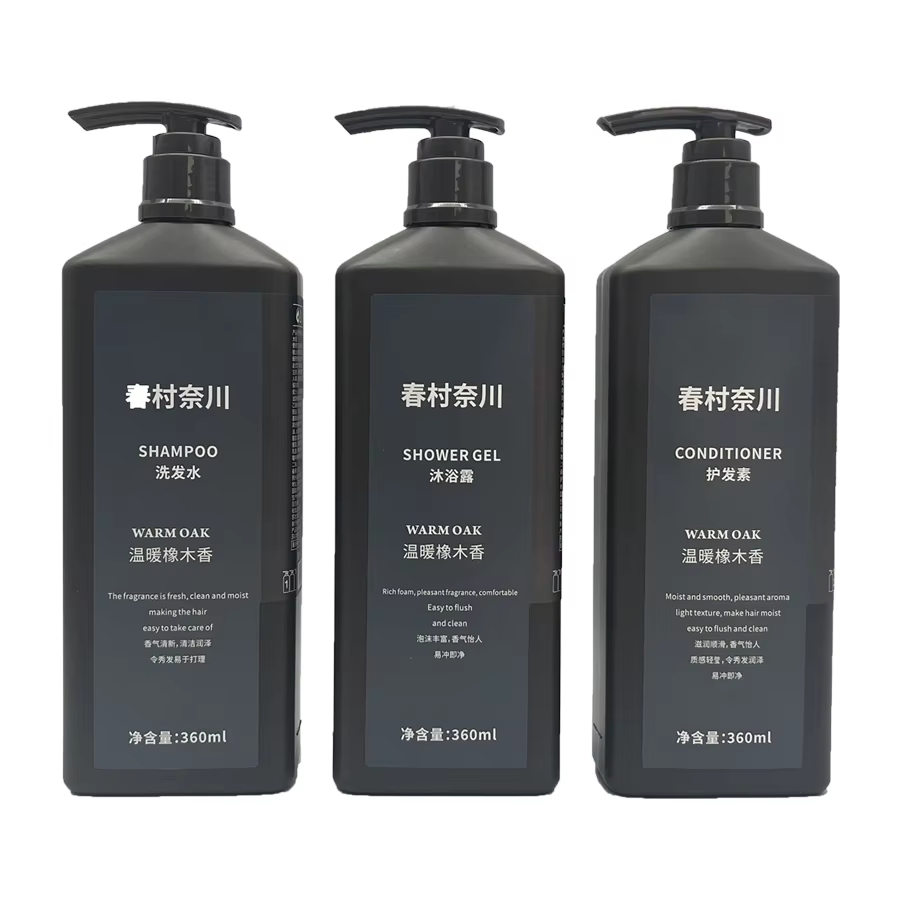 High Quality Wall Mounted Manual Refillable Shampoo and Conditioner Dispenser for Hotels