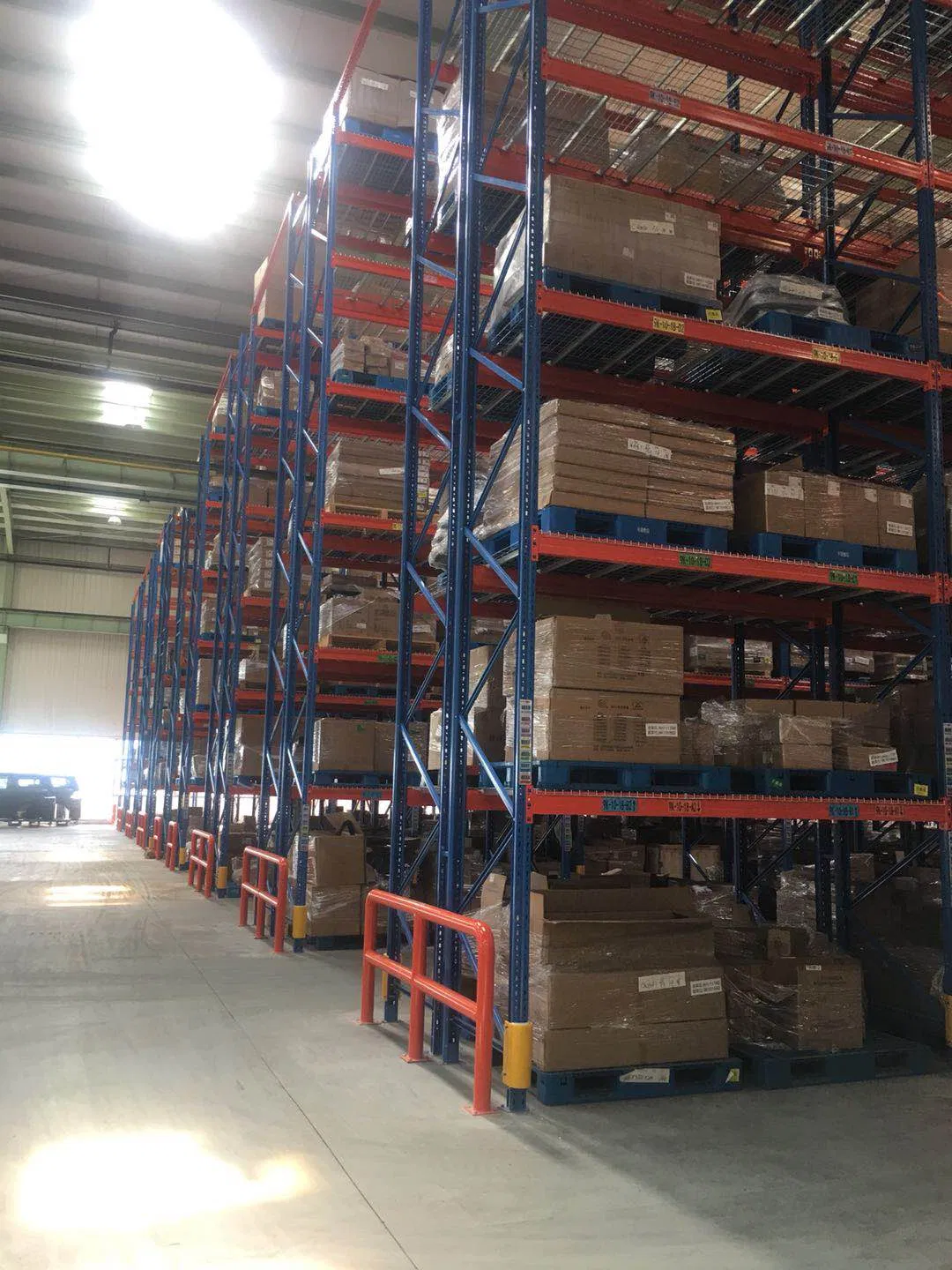 50.8mm Pitch Warehouse Q345 Racking Beam Pallet Racking with Ce