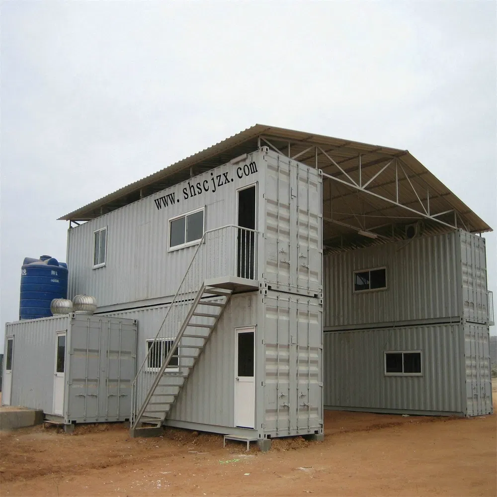 Construction Using Two Storey 20feet Modern Container House Container House Coffee Shop