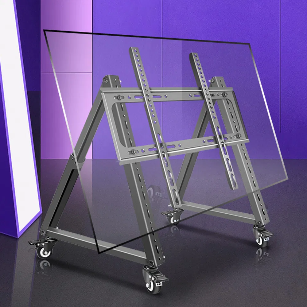 OEM Mobile TV Cart with Rolling Mount for 32-70 Inch LED