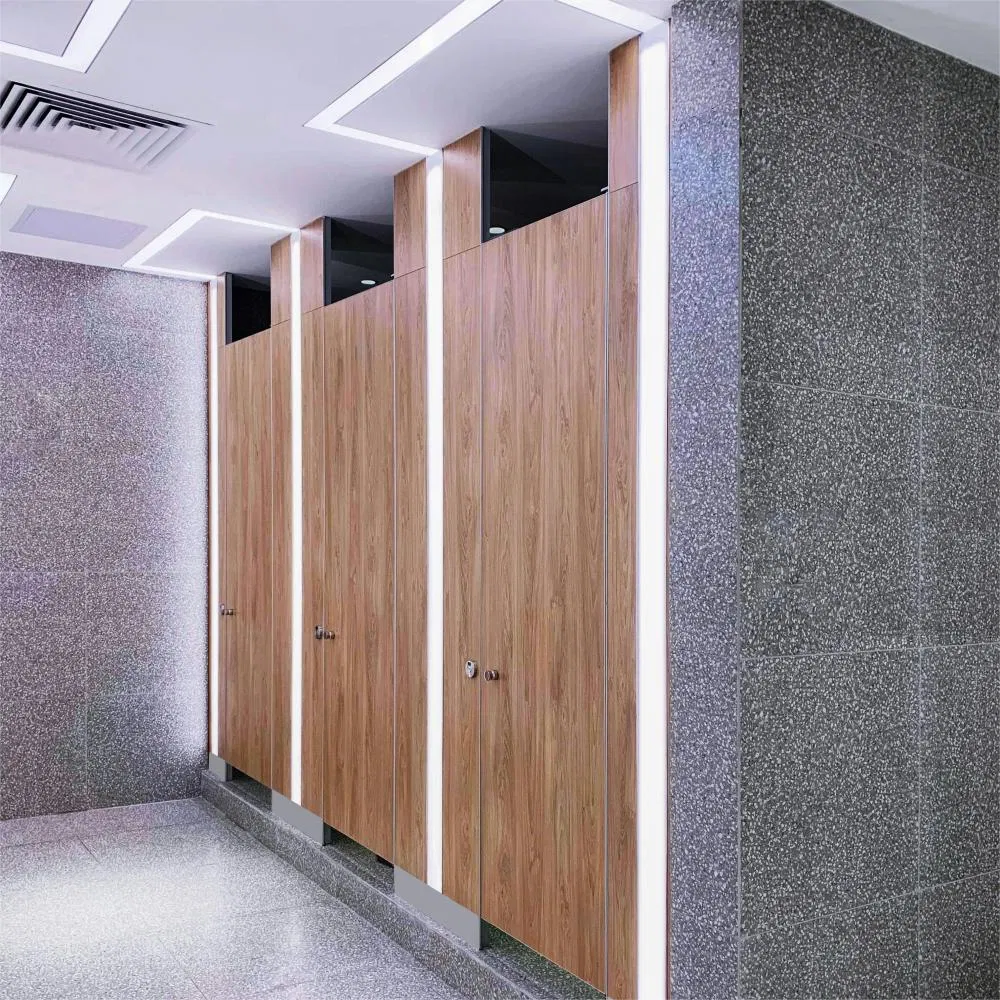 Debo HPL Waterproof Public Toilet Partition/ Bathroom Partition/ Wc Divider Board Toilet Partit Cubicle Price