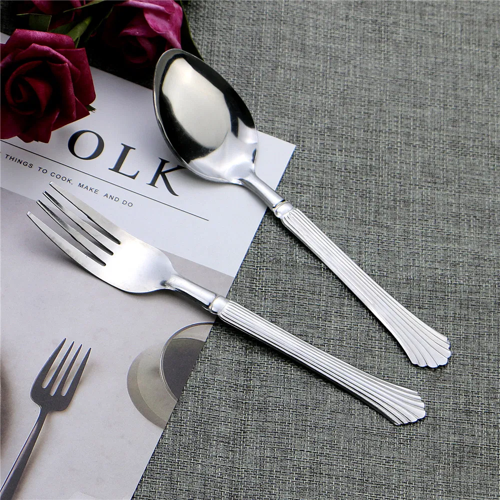 Hot China Factory Stainless Steel Tableware Set Stainless Fork
