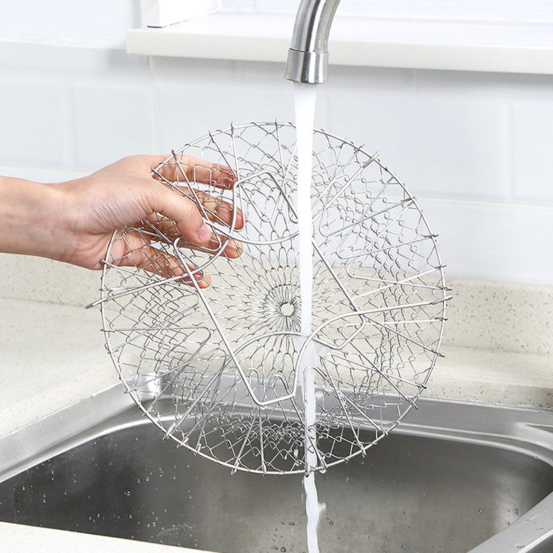 Wholesale Stainlesssteel Air Fryer Mesh Basket and Tray