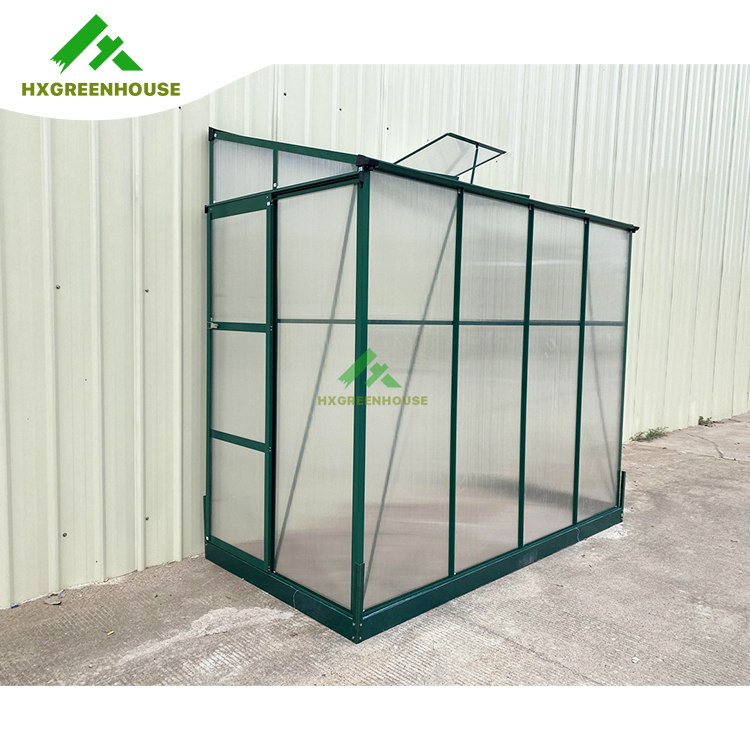 Cheap Price Alu Polycarbonate Greenhouse (HX65215G)