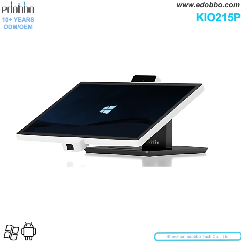 21.5-Inch Self Check Kiosk Hotel Restaurant Supermarket All-in-One Touch-Screen Industrial-Grade Payment Kiosk