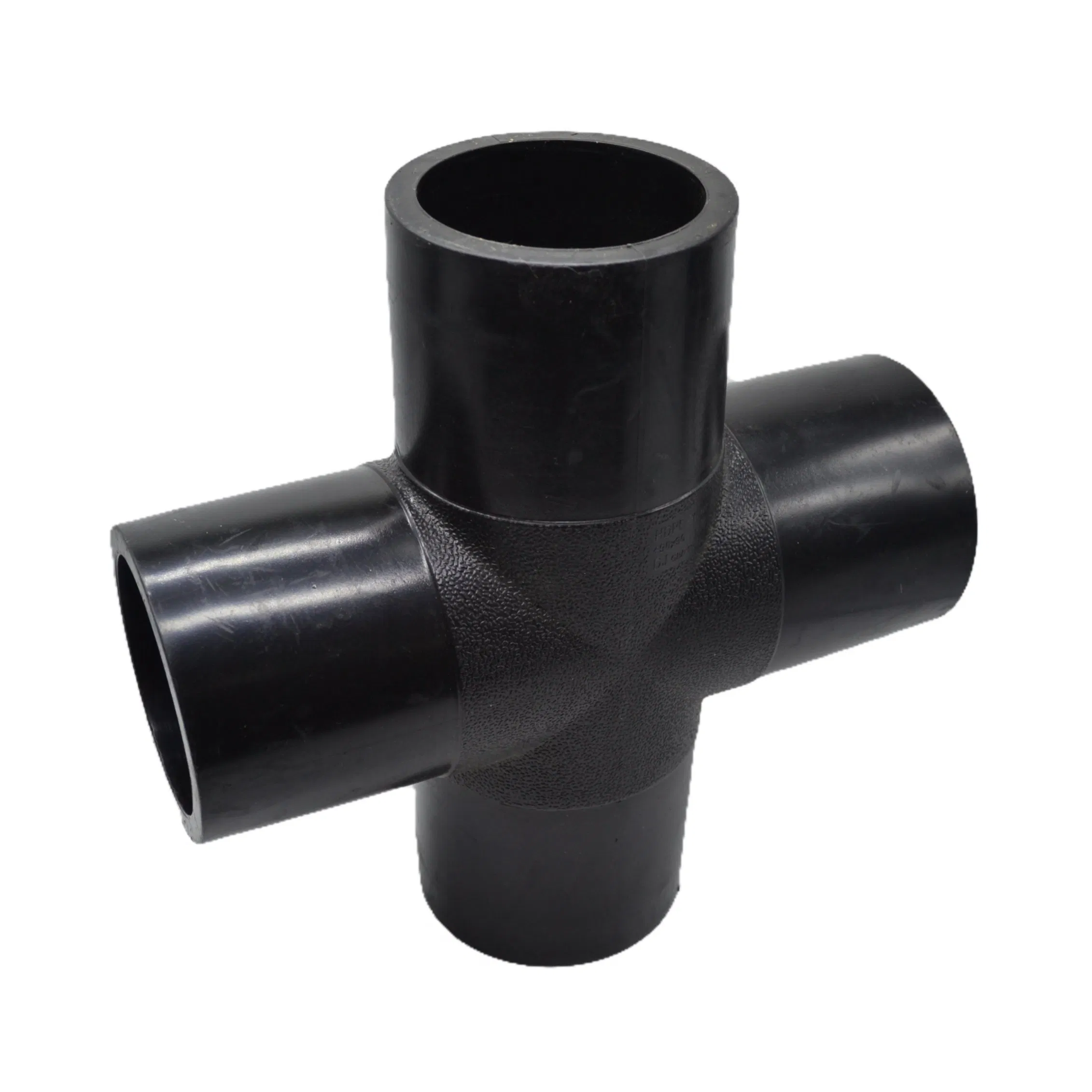 Factory Sale HDPE Butt Fusion Equal Cross 63mm-800mm