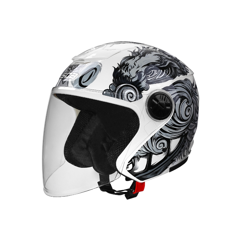 Daily Driver Adult Unisex Motorcycle Commuter Helmet