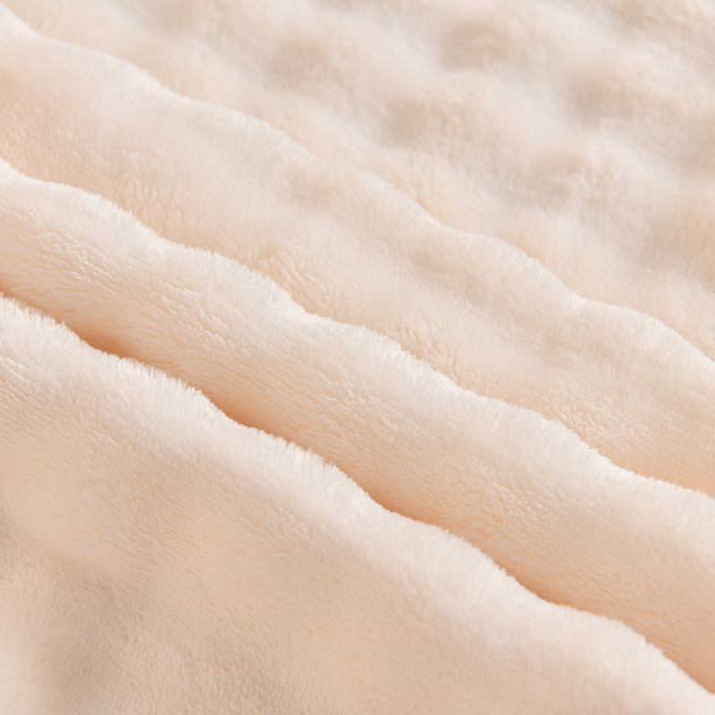 Luxury Plush Man-Made Fur Long Pillowcase Solid Color Hotel Pillow Cover