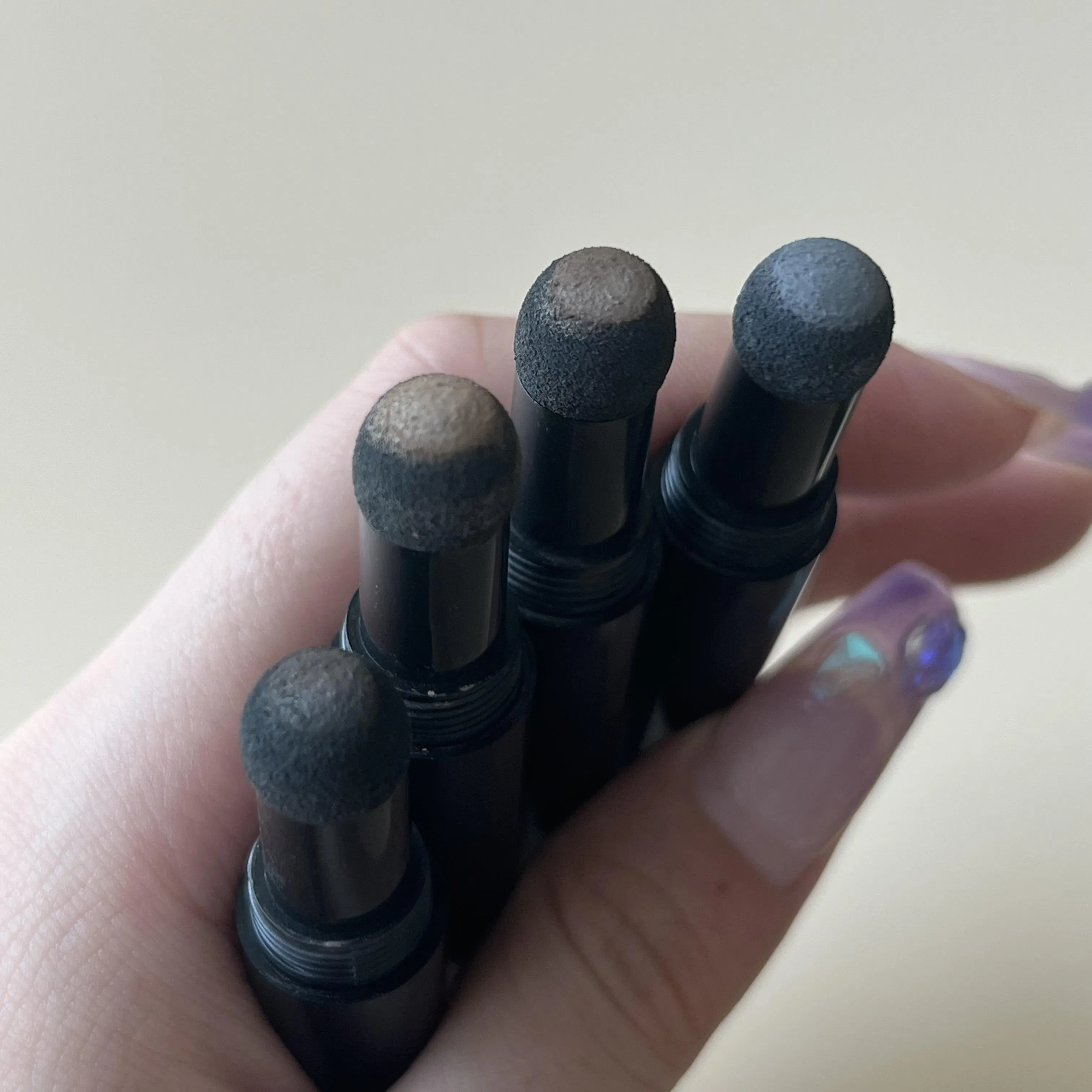 Long-Lasting High Coverage Natural Black Grey Brown Hairline Powder Stick with Private Label for Hair Color