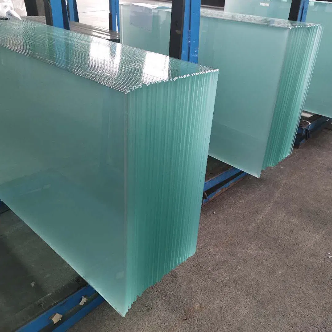 Jinghu Chinese High Quality Customized Size Stalinite Safety Tempered Toughened Building Glass
