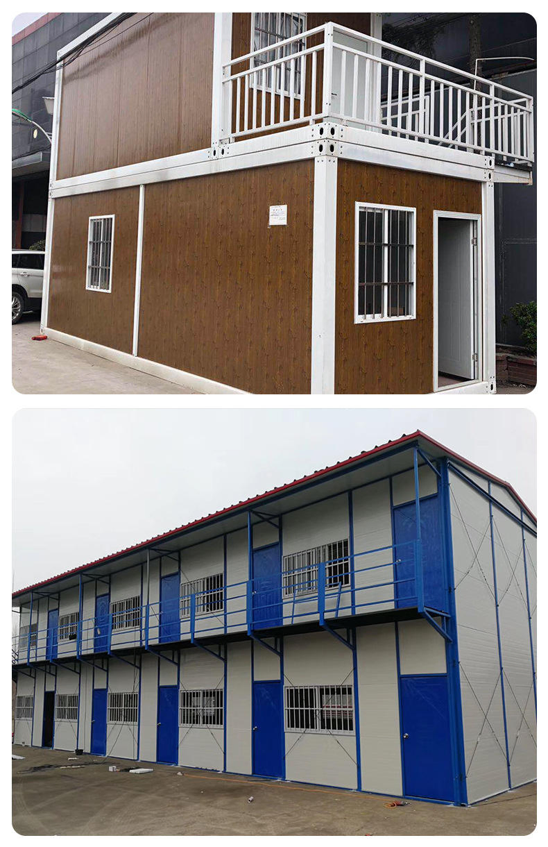 Workshop Prefab Container Houses Real Estate Constructed Large Worker Dormitory