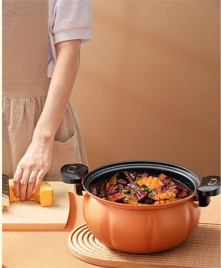 Hot-Selling Non-Stick Multi-Purpose Micro Pressure Cooker 8L Household Soup Pot Cookware