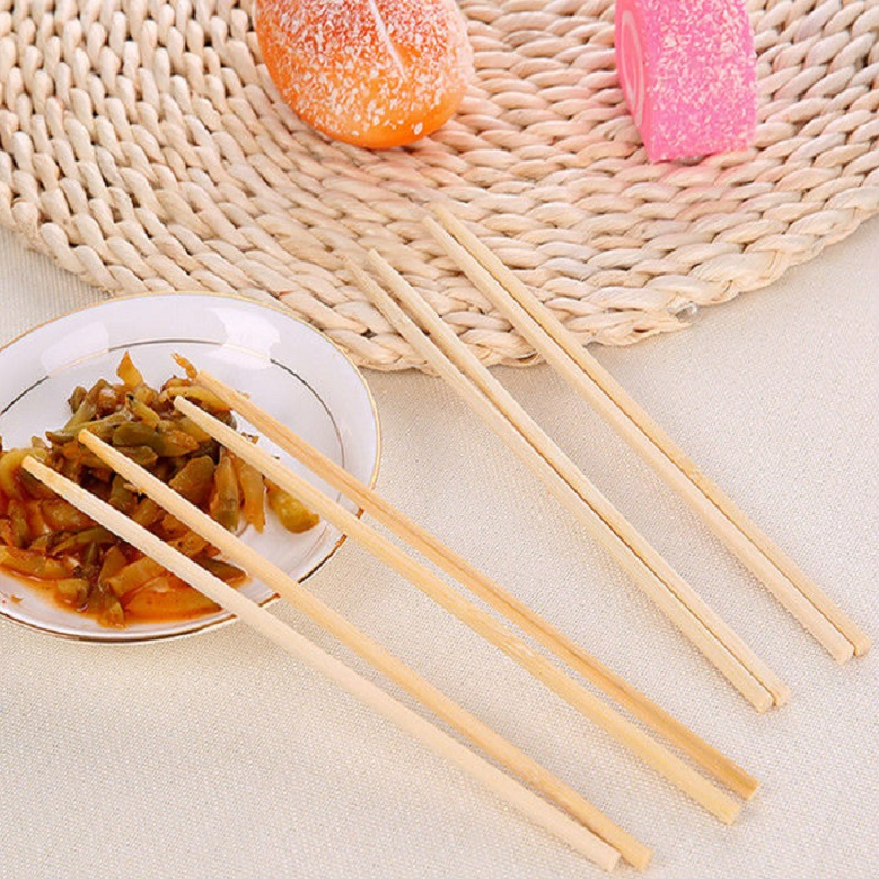 Chinese - Made Wholesale Disposable Bamboo Chopsticks with Customers' Exclusive Logos