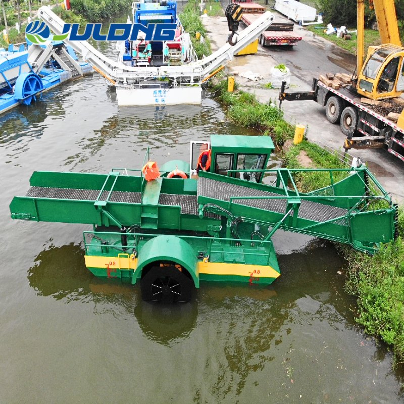 Автоматическая лодка-косилка для водорослей JULONG JLAWH110