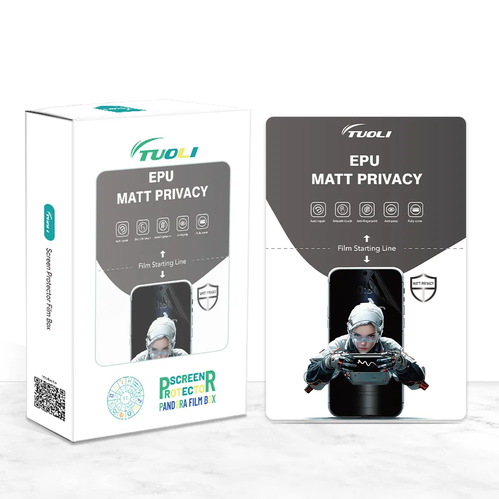 Матовое защитное стекло Tuoli с эффектом приватности для iPhone